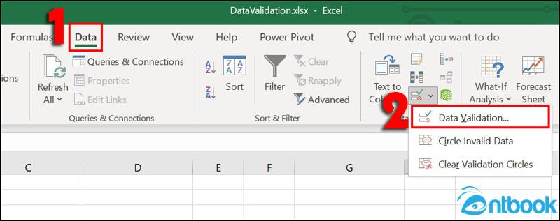 Data Validation trong Excel
