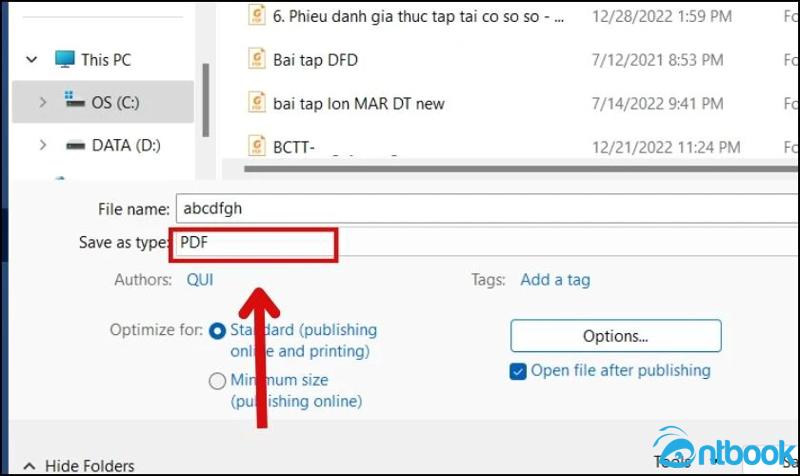 Gộp file Word