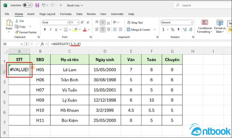 Hàm Aggregate
