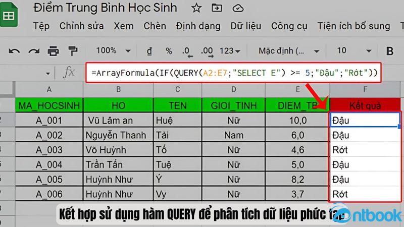 Hàm ARRAY FORMULA là gì