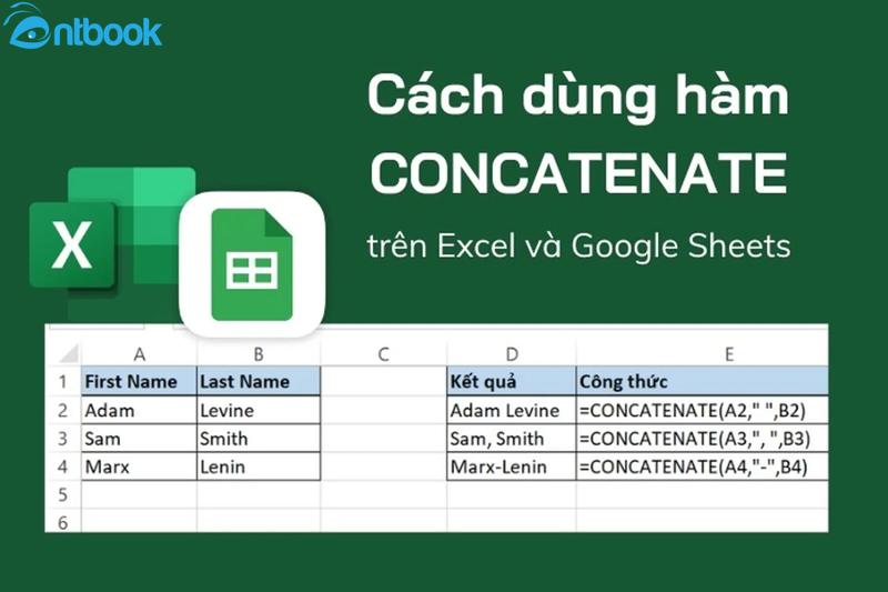 Hàm Concatenate