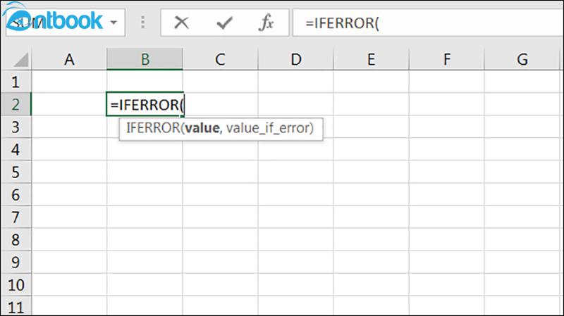 Hàm Iferror trong Excel