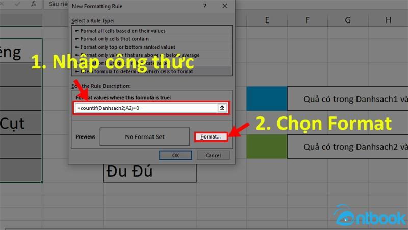 Hàm so sánh trong Excel