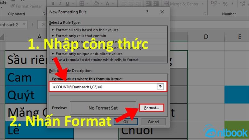 Hàm so sánh trong Excel