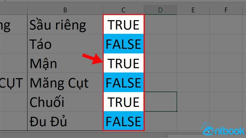 Hàm so sánh trong Excel