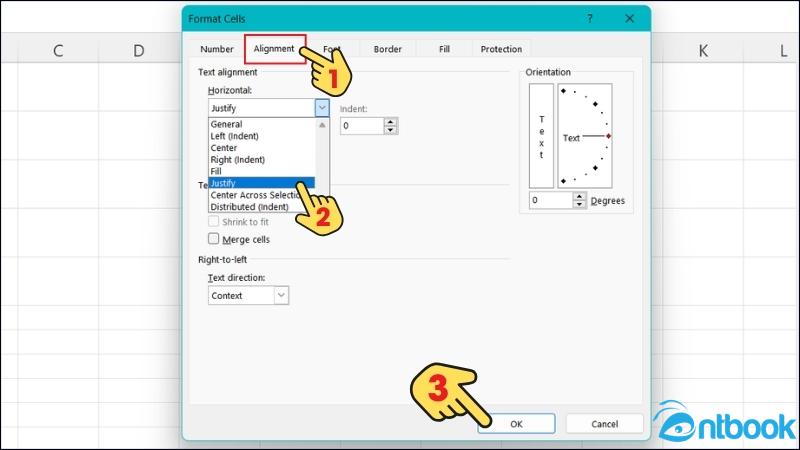 Xuống dòng trong ô Excel