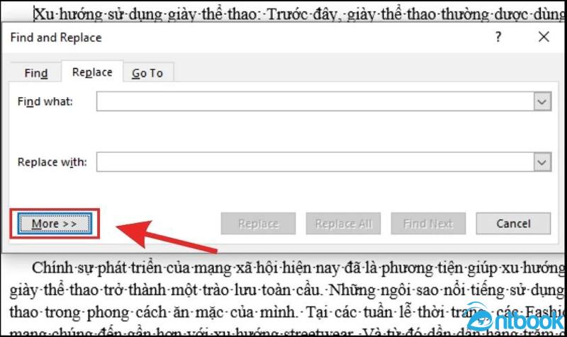 Cách ngắt trang trong Word