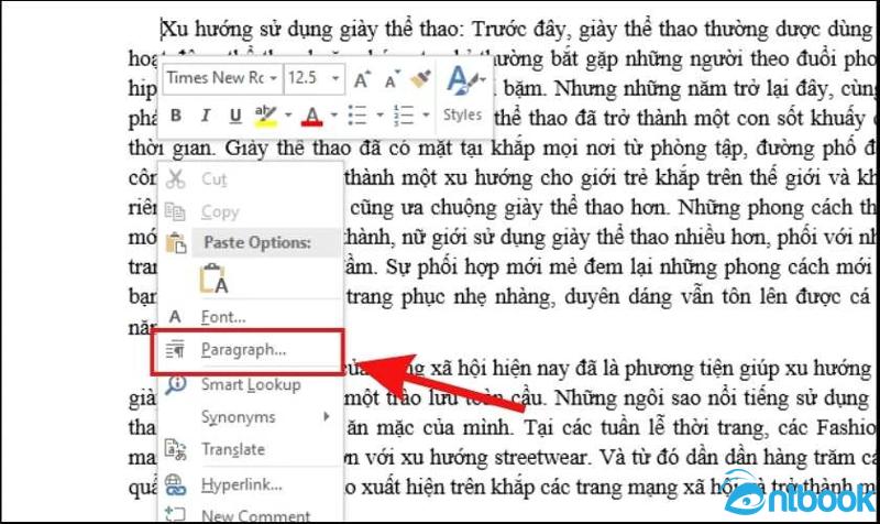 Cách ngắt trang trong Word